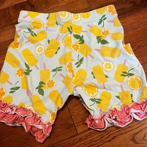 Size 8 ruffle shorts Matilda Jane